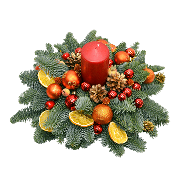 Weihnachtskomposition