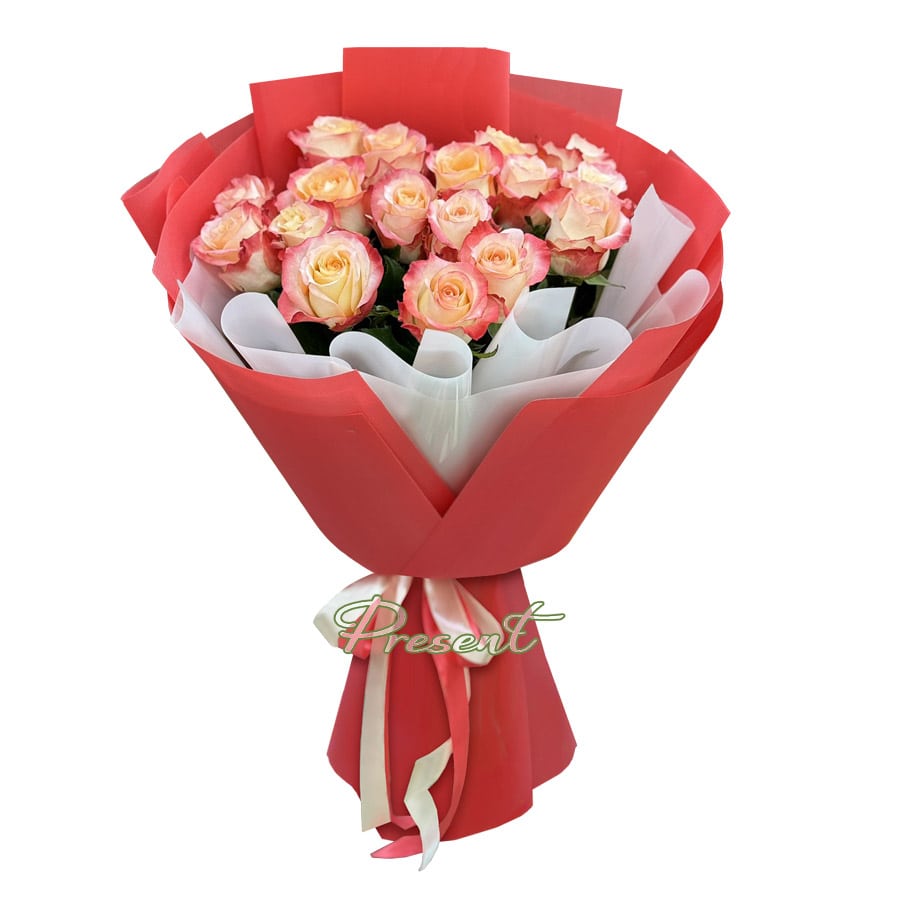 Bouquet of roses (70-80 cm.)